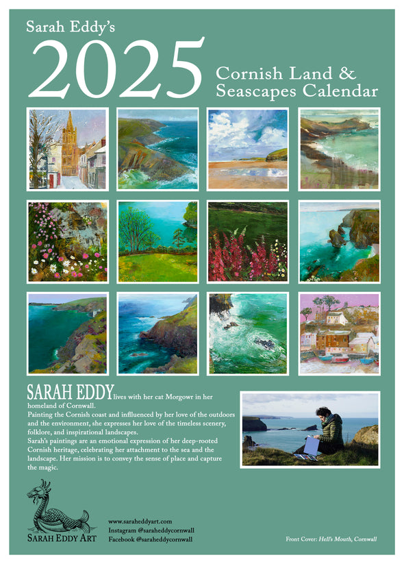 2025 Cornwall Land and Seascape Calendar